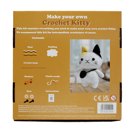 Make your own crochet animal kit - Cat