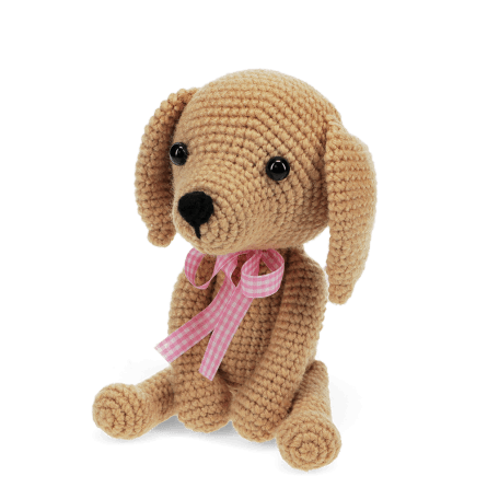 Make your own crochet animal kit - Puppy