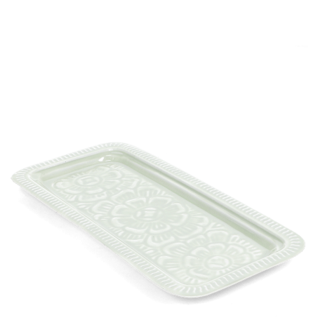 Enamel trinket tray - Light grey