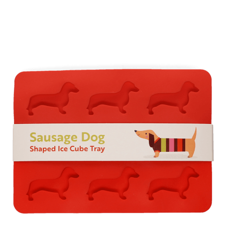 Silicone ice cube tray - sausage dog