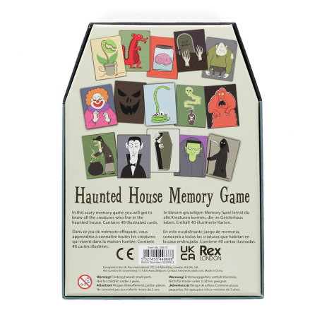 Memory game (40 cards) - Haunted House