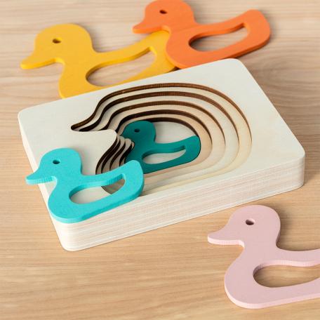 duck wooden puzzle 