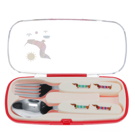 Children's cutlery set - Sausage Dog