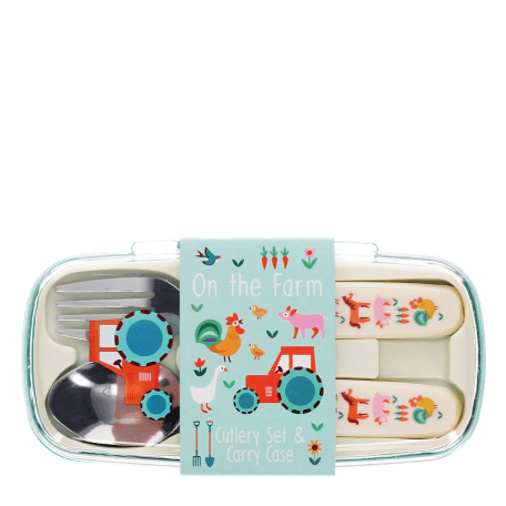 Children's cutlery set - Farmyard