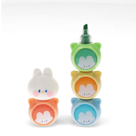 bunny highlighters set