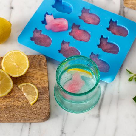 Silicone ice cube tray - cat