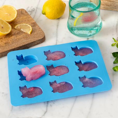 Silicone ice cube tray - cat