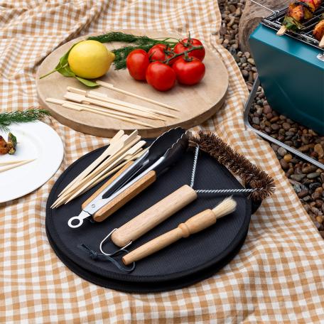 Barbecue tool set with carry case - Spirit of Adventure