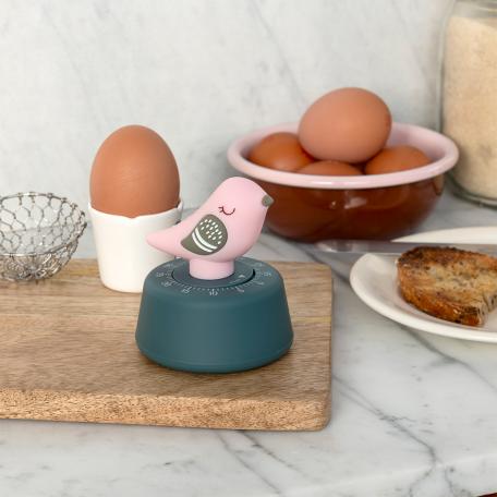 Wind-up kitchen timer - Bird