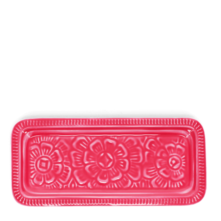 Enamel trinket tray - Vibrant pink