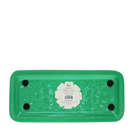 Enamel trinket tray - Dark green