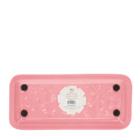 Enamel trinket tray - Dark pink