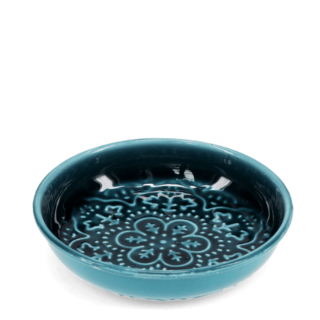 Enamel trinket dish - Blue