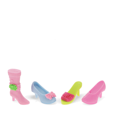 Erasers (set of 4) - Shoes