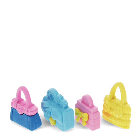 Erasers (set of 4) - Handbags