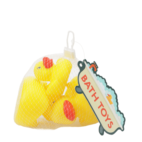 Bath toys (set of 3) - Ducks (yellow)