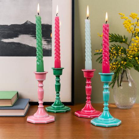 Enamel candlestick (13cm) 