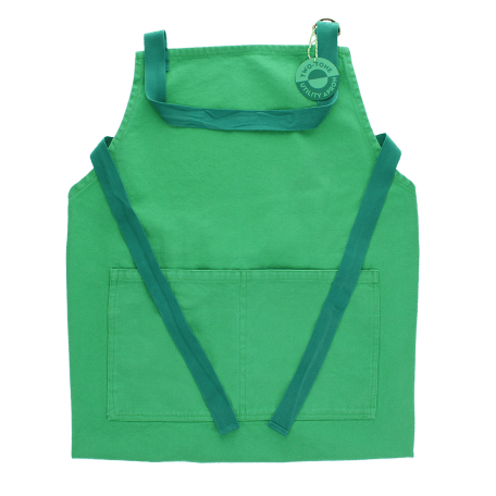 Two-tone utility apron - Green