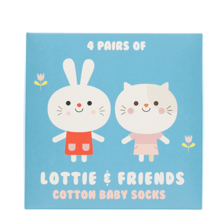 Baby socks (4 pairs) - Lottie and Friends