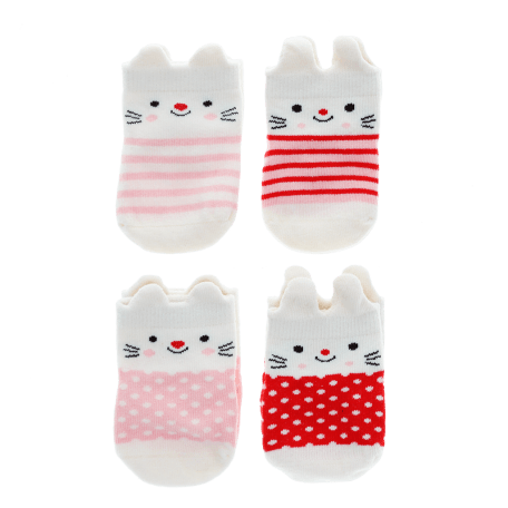 Baby socks (4 pairs) - Lottie and Friends