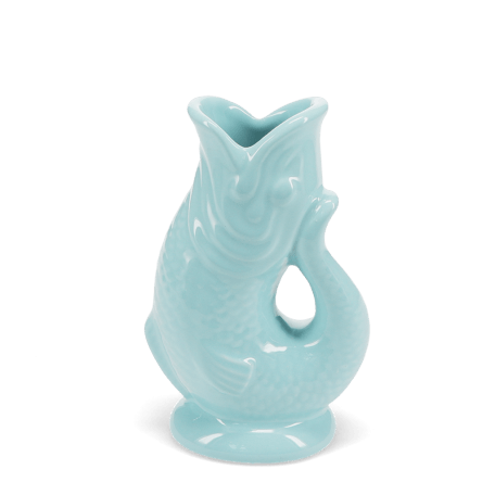 Aqua fish vase