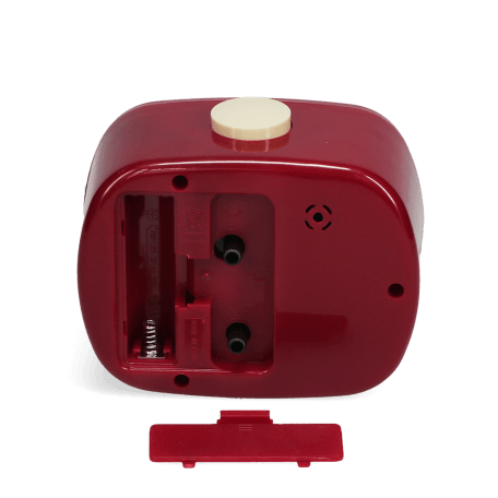 Retro alarm clock - Red