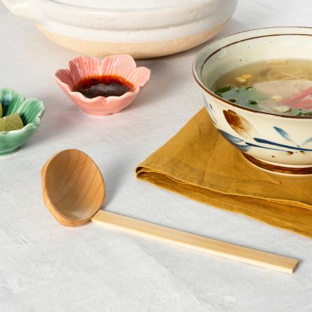 Wooden ramen spoon