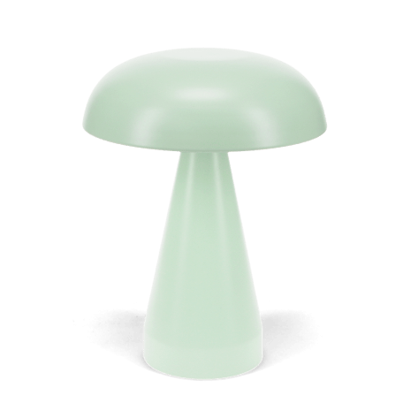 Touch dimmable mushroom table lamp - Mint green