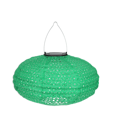 Outdoor solar UFO lantern - Green