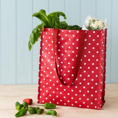 Red Retrospot Shopper Bag