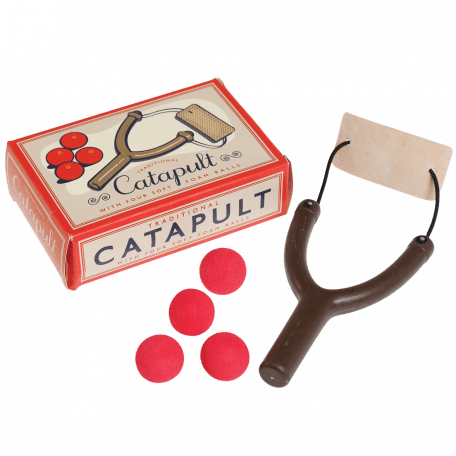 Catapult Toy With 4 Foam Balls