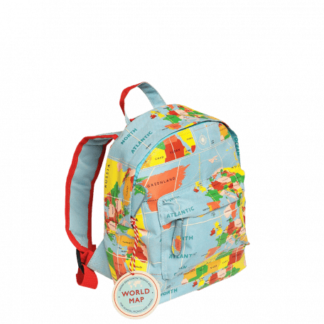 World Map Mini Backpack