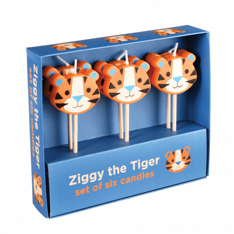 Ziggy The Tiger Party Candles