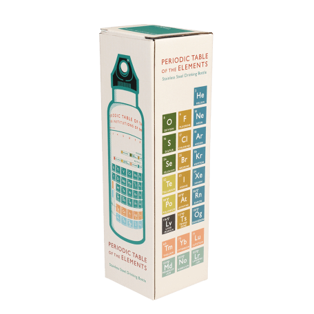 Periodic Table Stainless Steel Bottle