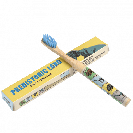 Children'S Prehistoric Land Bamboo Toothbrush