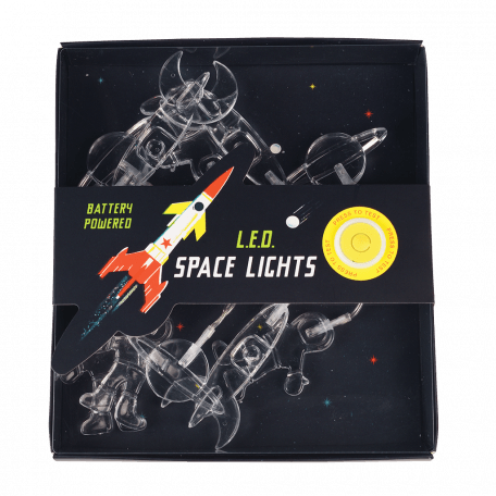 String Of Led Space Rocket Lights