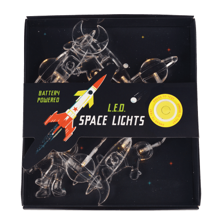 String Of Led Space Rocket Lights