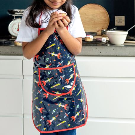 Space Age Children'S Apron