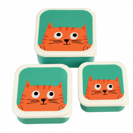 Chester The Cat Snack Boxes (set Of 3)