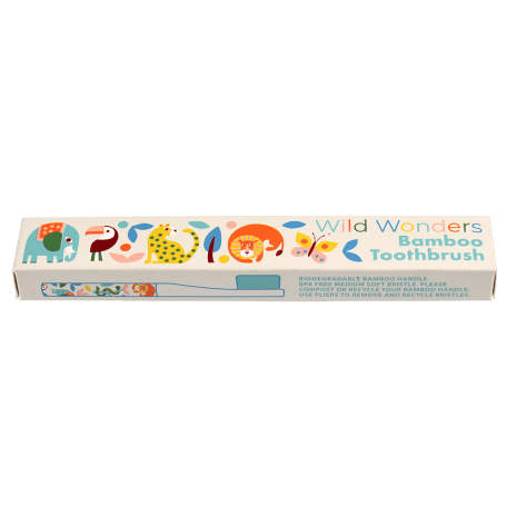 Children'S Wild Wonders Bamboo Toothbrush