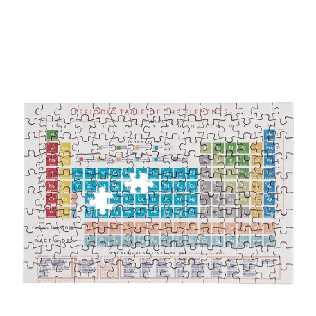 Periodic Table 150 Piece Mini Puzzle In A Tube