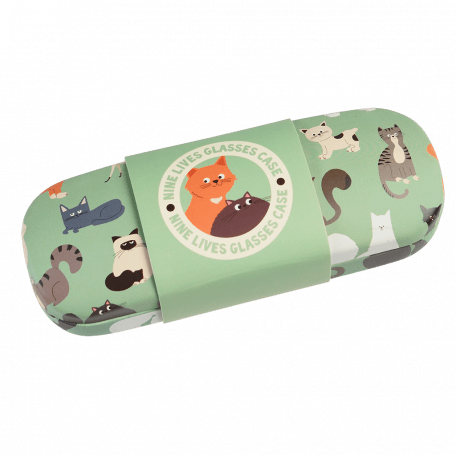 Nine Lives Glasses Case & Cleaning Cloth