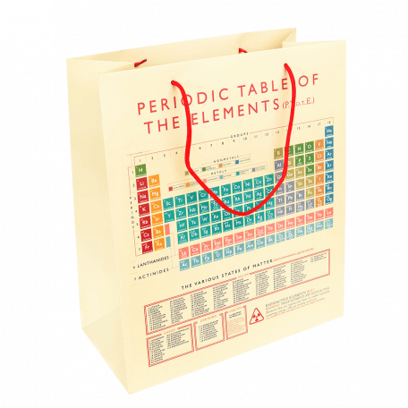 Large Periodic Table Gift Bag