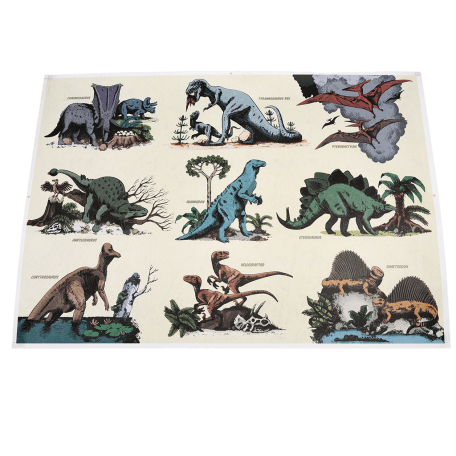 Prehistoric Land Glow In The Dark Poster