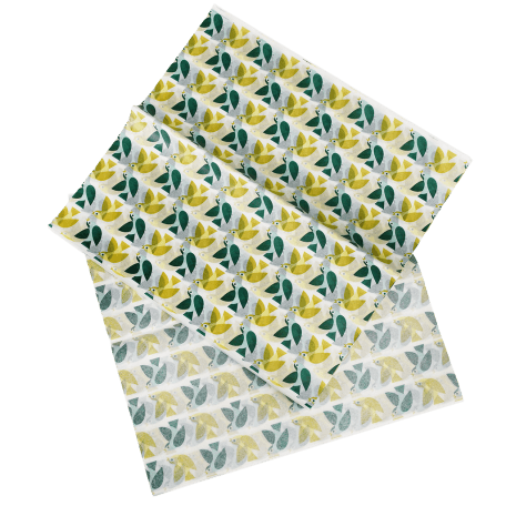 Love Birds Greaseproof Paper (pack Of 30)