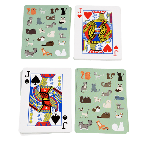 Nine Lives Playing Cards In A Tin