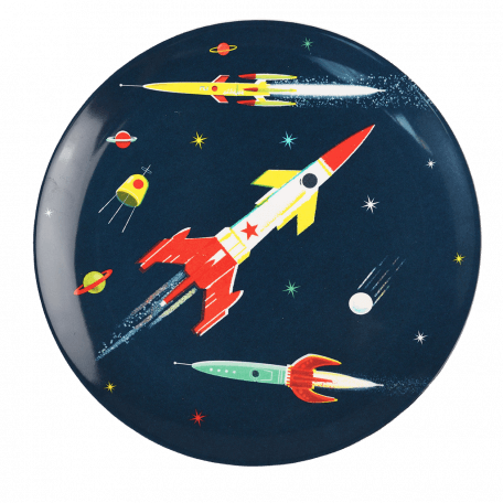 Space Age Melamine Plate