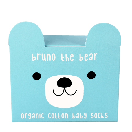 Bruno The Bear Socks (one Pair)