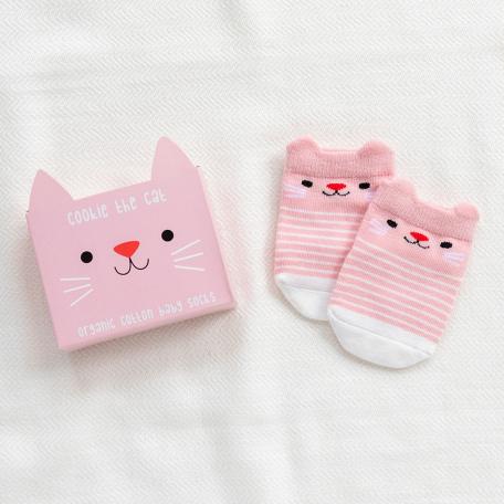 Cookie The Cat Socks (one Pair)