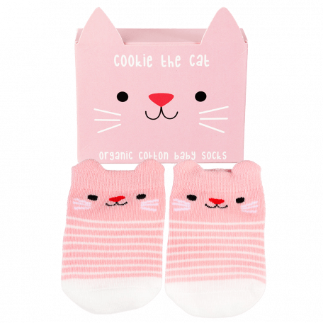 Cookie The Cat Socks (one Pair)